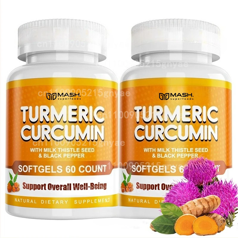 

Contains 95% Organic Curcumin and Alkaloid Capsules To Support Normal Inflammatory Response in Heart, Brain, and Joint Health
