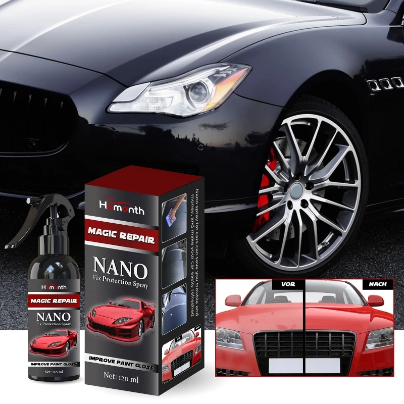 XA6H Premium 120Ml Nanotechnology Coating Brightening Polishing Solution Restores Car Paint And Prevents Future Damage