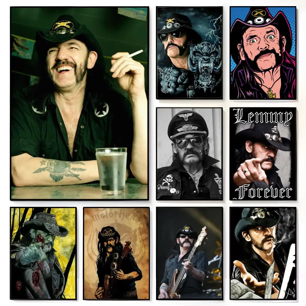 Singer L-lemmy K-Kilmister Poster American Film Mural Home Childrens Room Wall Decor Print