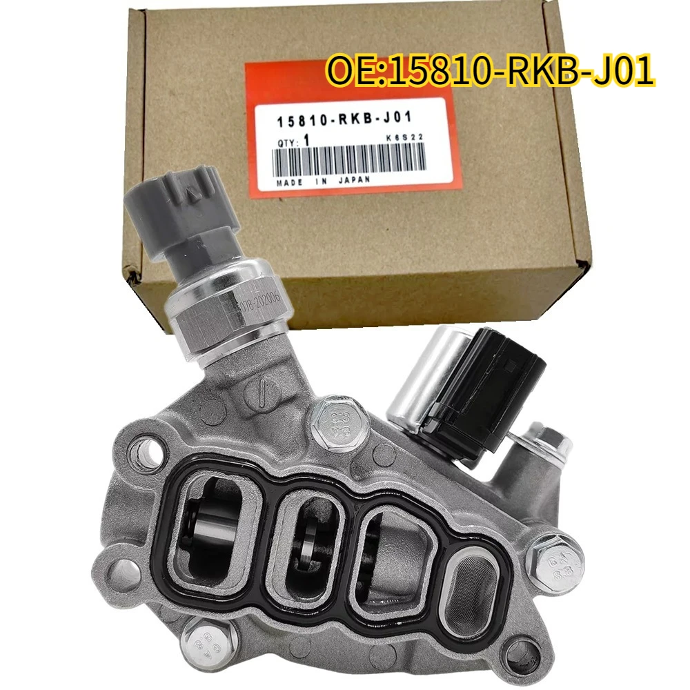 

High quality New For 15810-RKB-J01 For Honda ODYSSEY 2005-2007 VTEC Solenoid Spool Valve W/Gasket