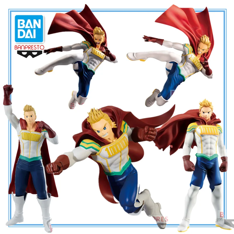 BANDAI Original My Hero Academia AOH Million Lemillion Anime Action Figure ornamenti Desktop Figure di cartoni animati modello regalo per bambini