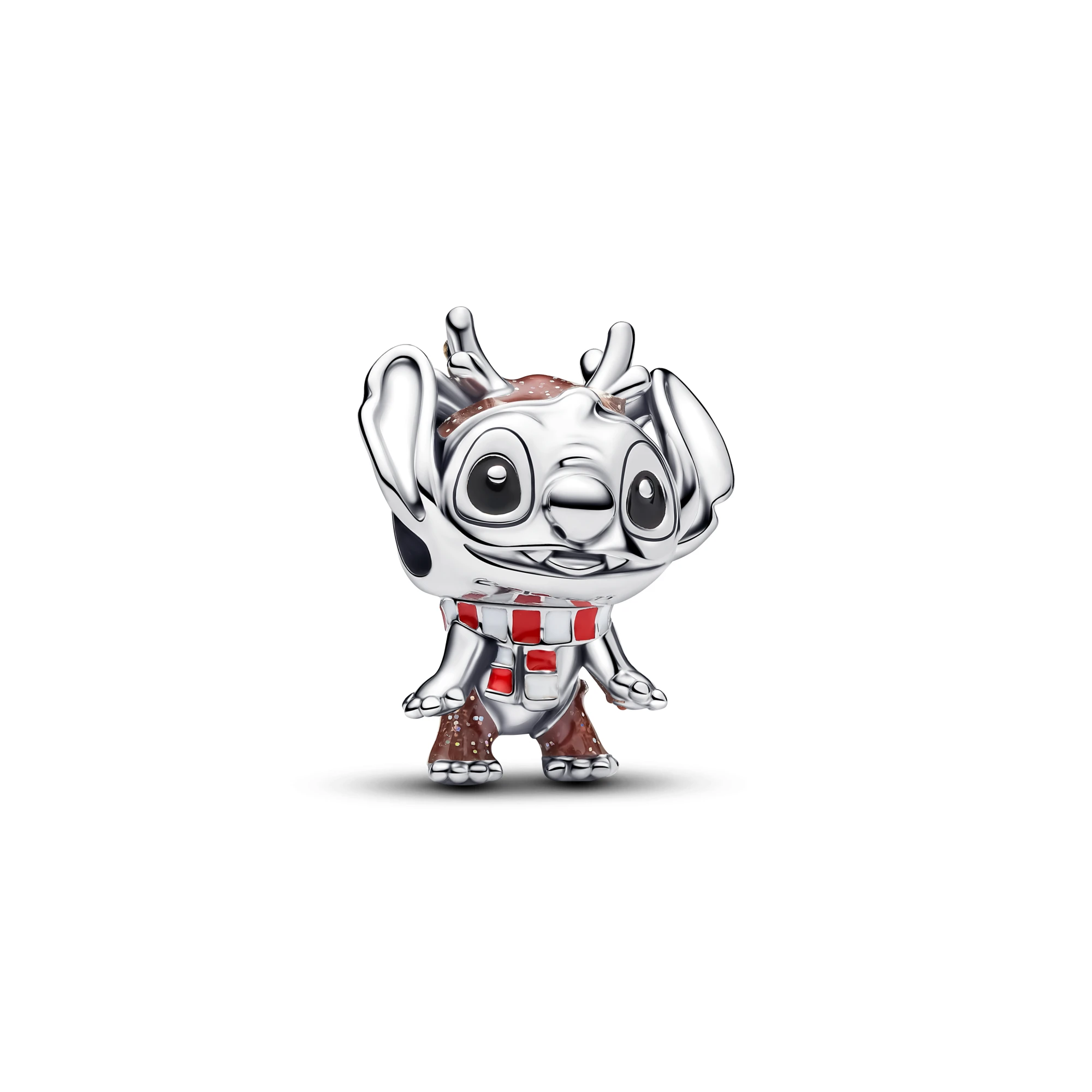 925 Silver Blue Alien And Cartoon Mouse Christmas Series Pendant Beads Suitable For Diy Bracelets, A Birthday Gift For Women