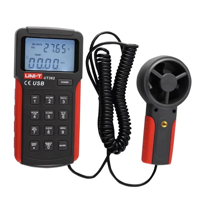 UT363 Mini Anemometer Digital Anemometer Small and high-precision air volume