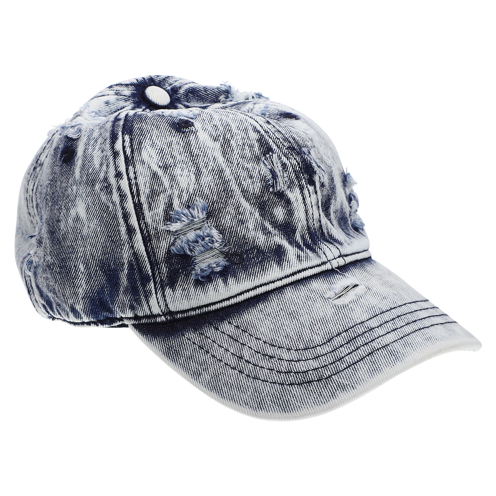 

Cowboy Hat Women Lined Denim Peaked Cap Hats Ladies Sun Sunshade Fashion Demin Baseball Decorate