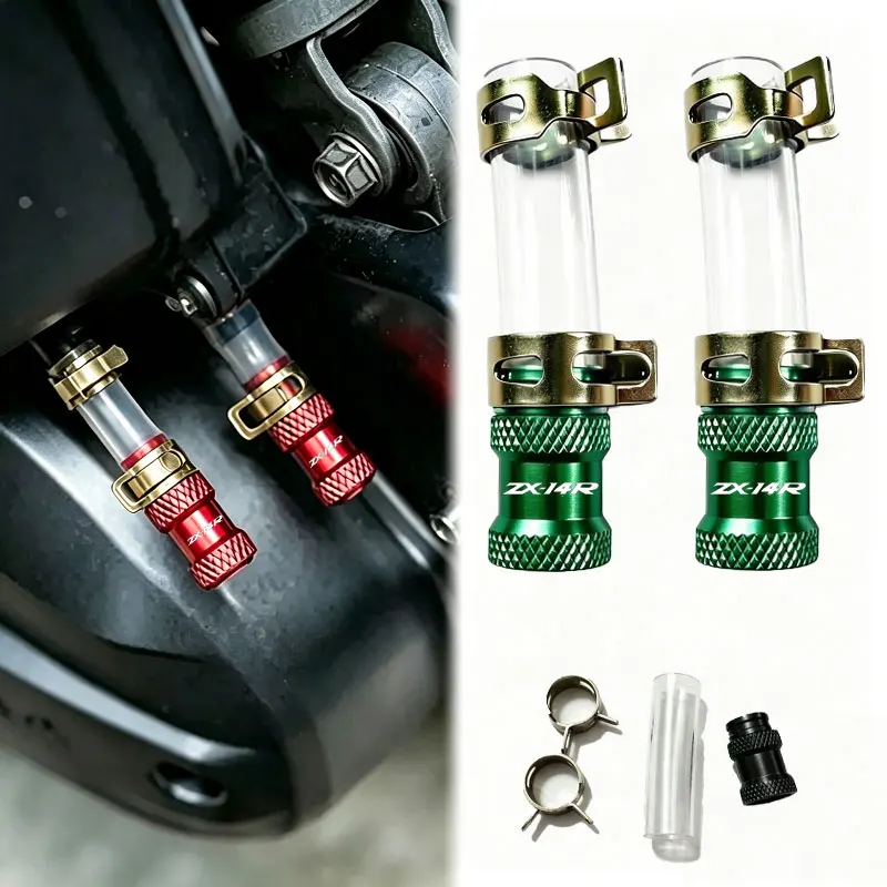 For Kawasaki ZX14R ZX 14R ZX14 R ZX 14 R ZX14R Motorcycle parts air filter modification CNC drainage pipe