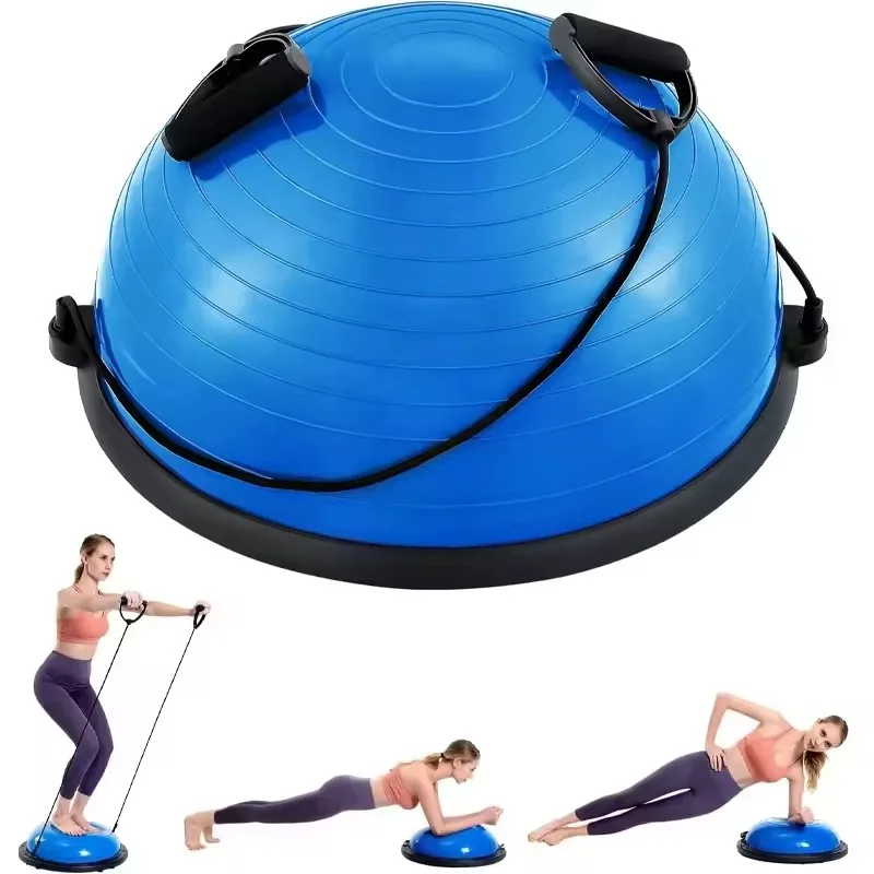 Wave Speed Ball Semi-circular Balance Ball Thickened Explosion-proof Yoga Fitness Ball Balance Training