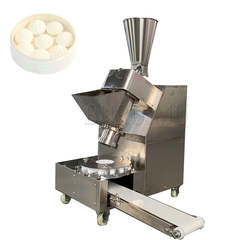 

Commercial Steamed Stuffed Bun Forming Maker Fully Automatic Imitation Manual Small Baozi Machine For Breakfast Shop Use