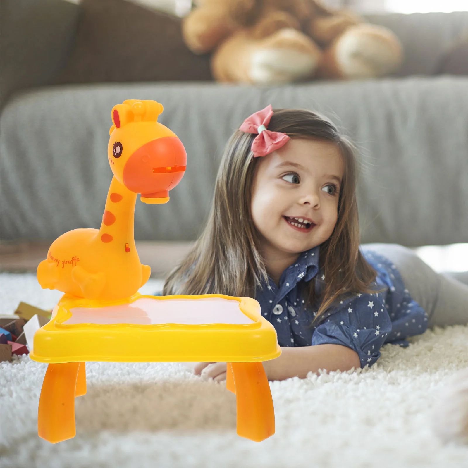 Table de dessin de projection pour enfants, budgétaire en sac, jouet de peinture, plastique, jouets précoces