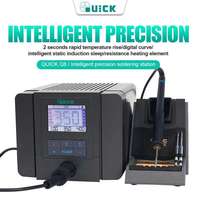 QUICK Q8 Intelligent Recision Soldering Station Rapid Heating Digital Curve Intelligent Static Induction Resistive Heating Core