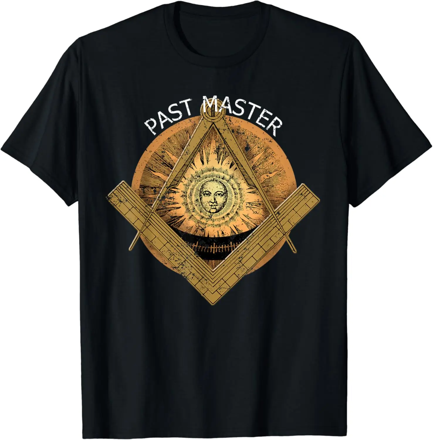 Freemason Past Master Masonic T-Shirt 100% Cotton O-Neck Short Sleeve Summer Casual Mens T-shirt Size S-3XL