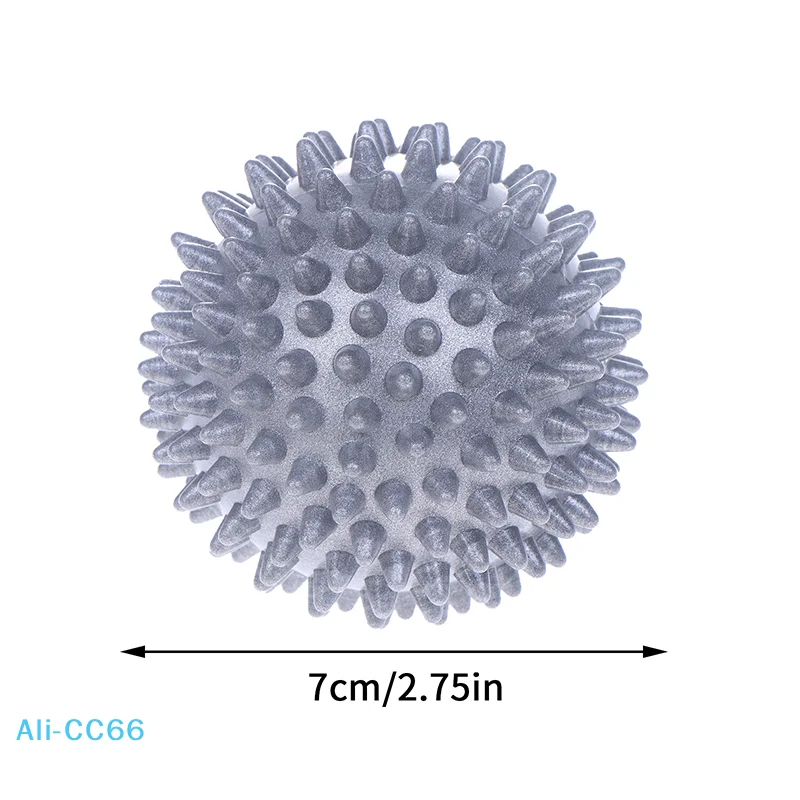 تدليك شائك الكرة 7 سنتيمتر 9 سنتيمتر تدريب آلام العضلات الإجهاد مدلك الاسترخاء نقطة الوخز تدليك كرات الليفي العضلي كرة يوجا تدليك #6