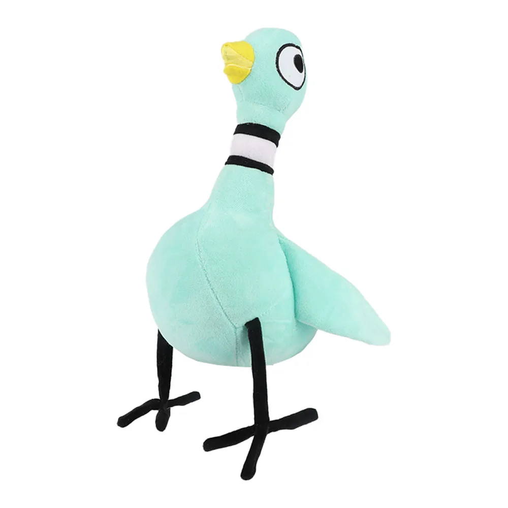 25cm Don\'t Let the Pigeon Drive the Bus Mo Willems Pigeon Plush Toy Movie Stuffed Animals Toys for Kids Birthday Gift Room Decor