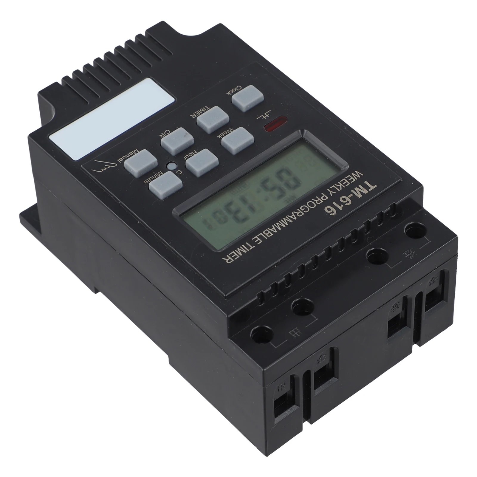 30AMP Weekly Programmable Digital Switch Relay Timer 220V 240V For DIN Rail Mount Home Appliance Energy Saving Controller