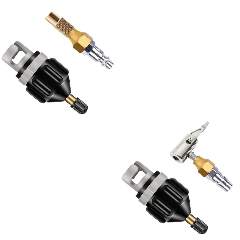 XA6H Inflatable Boat Canoe Kayak Paddle Board Pump Adapter Air Compressor for Val