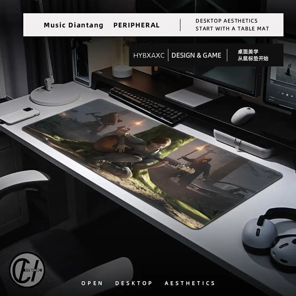 The Last Of Us Game Mousepad, großes Gaming Compute Gamer PC-Tastatur-Mauspad