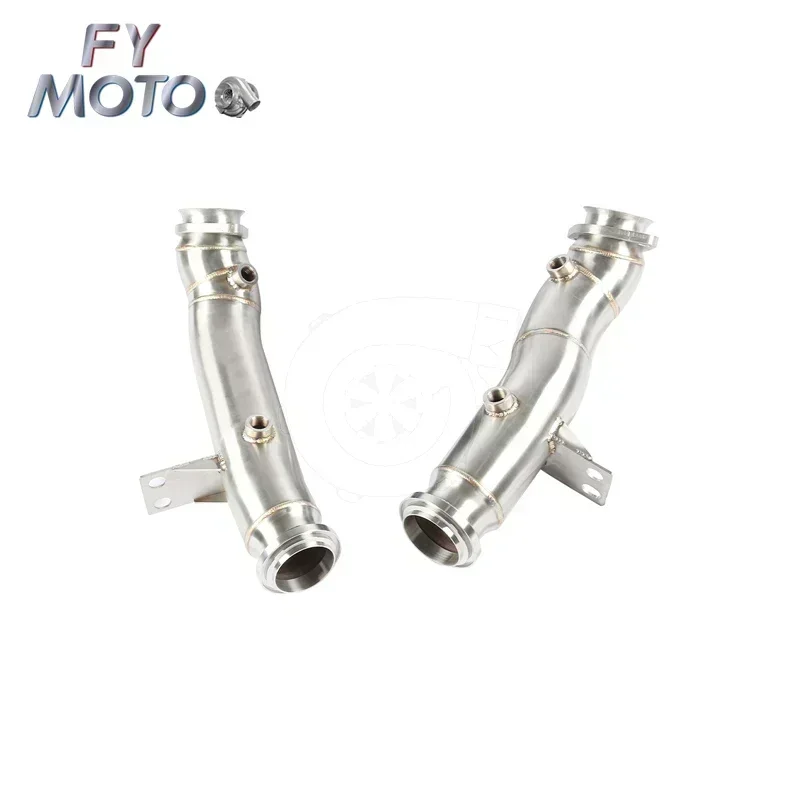 Wholesale Exhaust Downpipe for Mercedes Benz C43 GLC43 C400 M276 engine catless