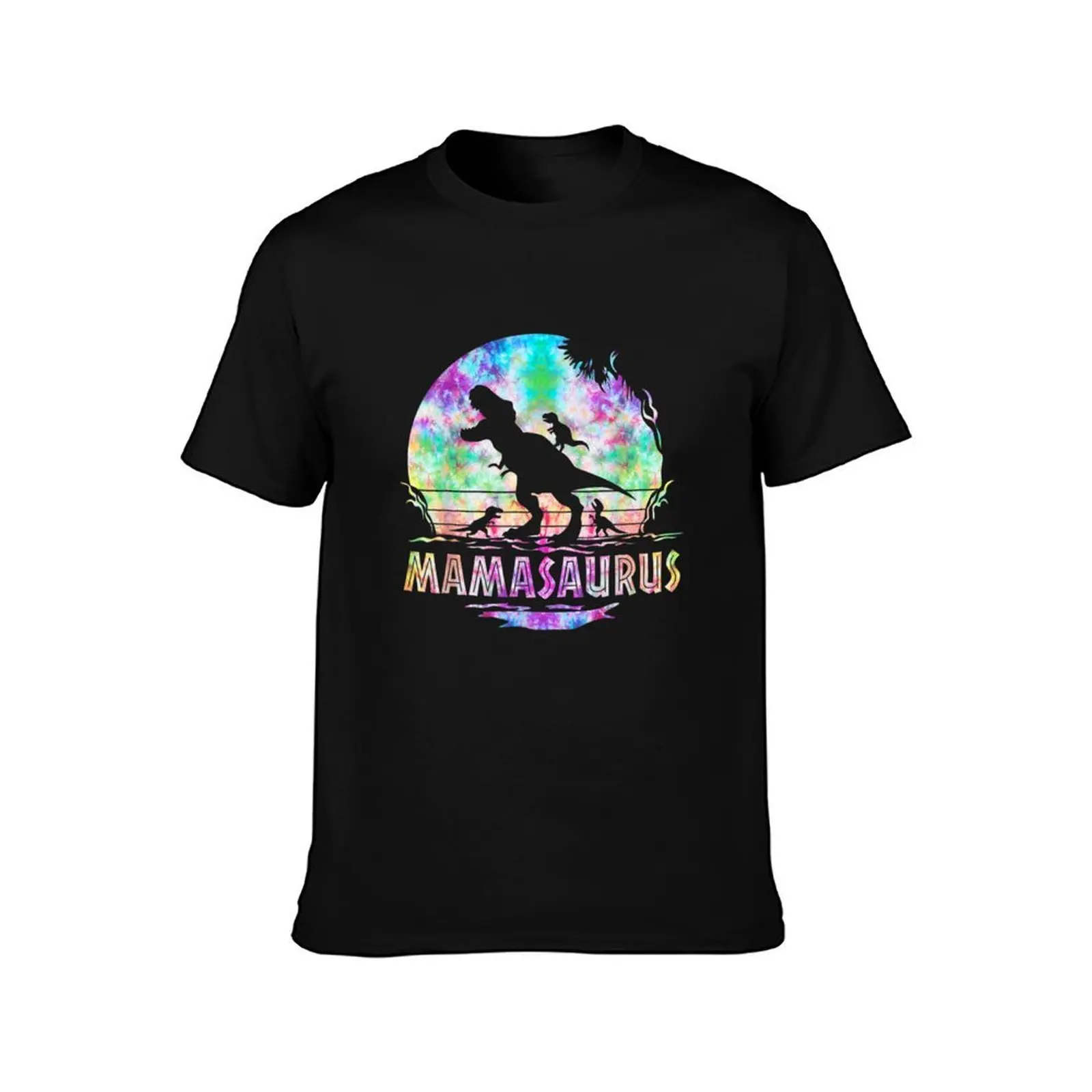 Mamasaurus T Rex Dinosaur Funny Mama Saurus Mother's Day T-Shirt, Summer Casual Cotton Tee, Oversized Streetwear Tops