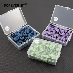 100pcs Nail Drill Bits Sanding Bands for Electric Machine File Grinder Sander Band Set for Acrylic Nails Gel Removing Tools