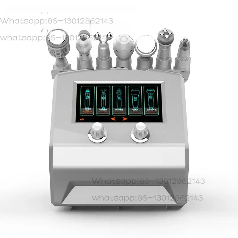 Hydrodynamic Microdermabrasion Skin Purification Care Light Radio Frequency Vacuum Facial Cleansing Water Oxygen Jet Skin