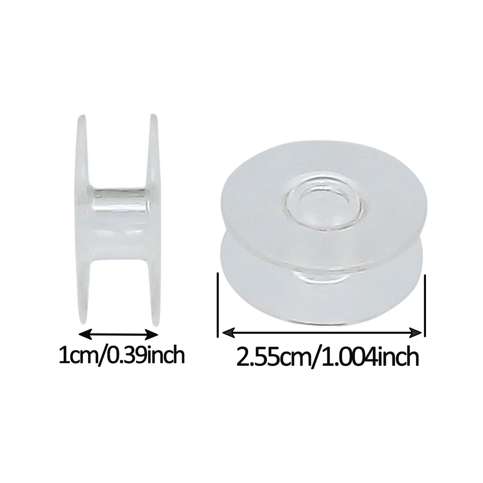 25 قطعة/صندوق "M" بكرات أكبر # 18034P لأخيه JUKI DNU-1541 DU-1181N TL-2200QVP Longarm جاك H2 Consew 205RB 206RB أداة الخياطة #2