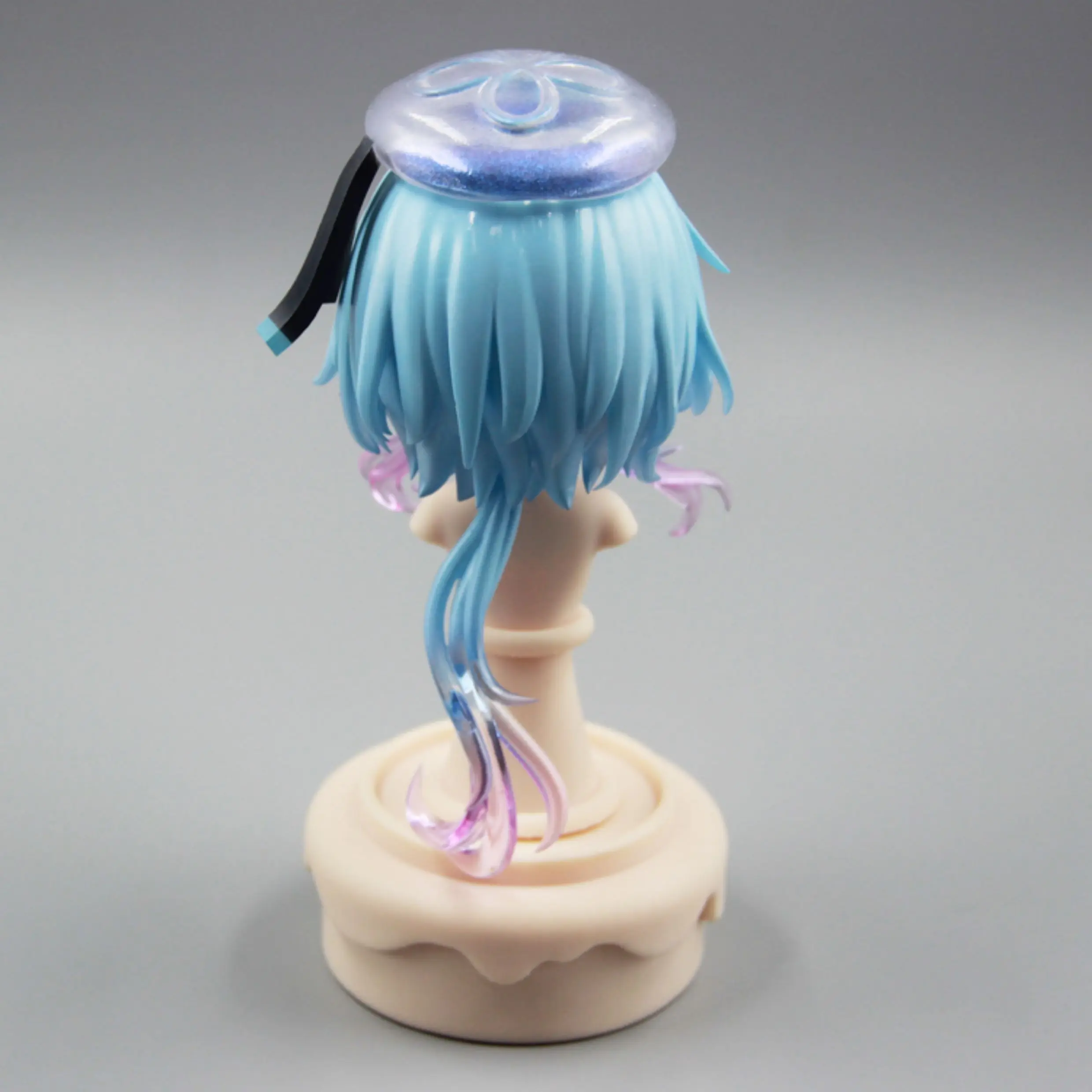 アークナイツ ミズキ 手作り OB11 OB22 GSC ヘアシェル 取り外し可能なヘアウィッグ フェイスプレート BJD 人形アクセサリー ゲーム アニメ おもちゃ 子供ギフト