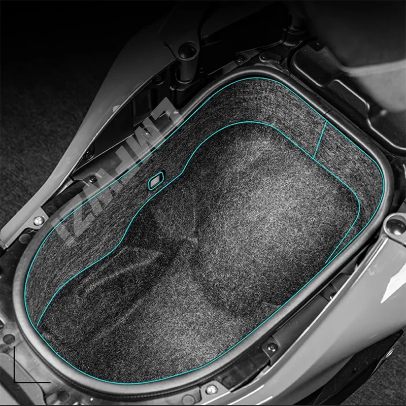 For TMAX530 TMAX560 2021-2025 Motorcycle Rear Trunk Cargo Seat Bucket Liner Cushion Protector Accessories