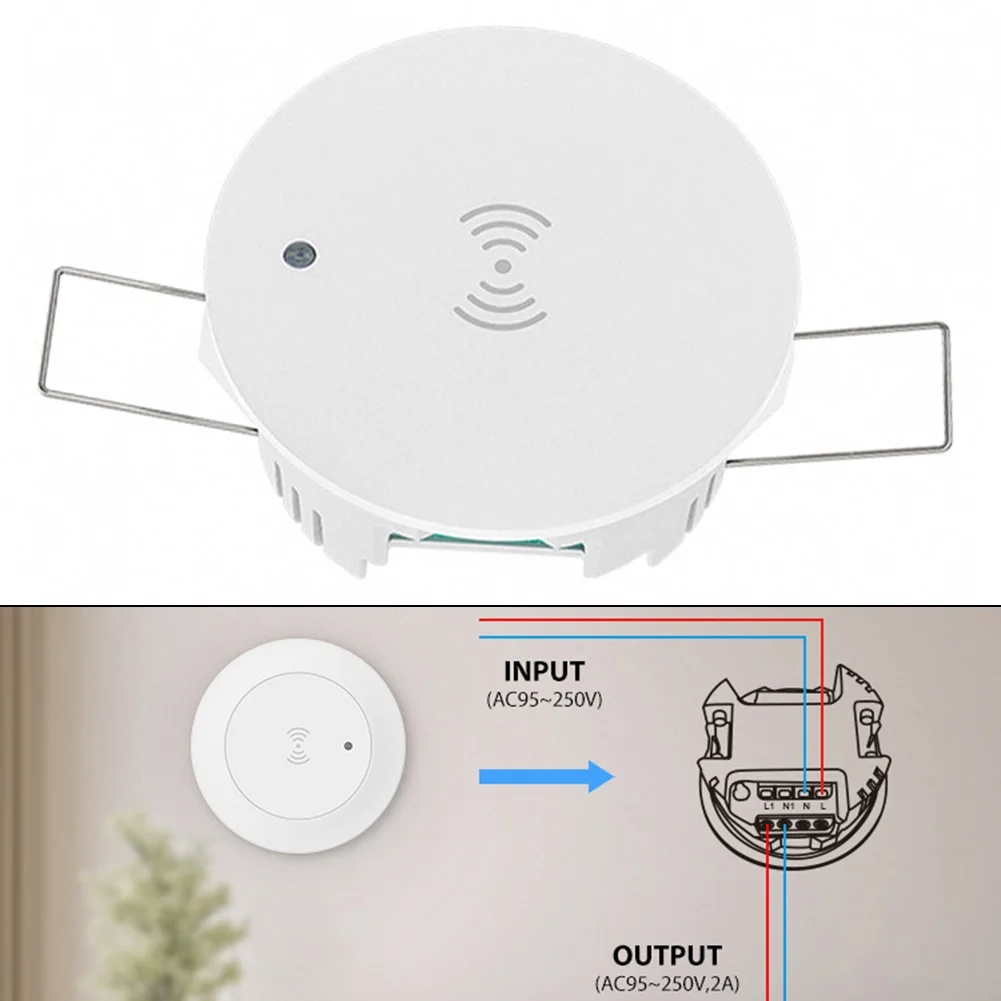 Smart Human Presence Sensor 24GHz Detection & Remote Control WiFi Human Presence Sensor Home Improvement Smart Sensor Tools