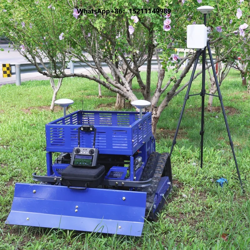 New Intelligent High Mowing Machine Grass Cutting Machine Remote Control Lawn Mower