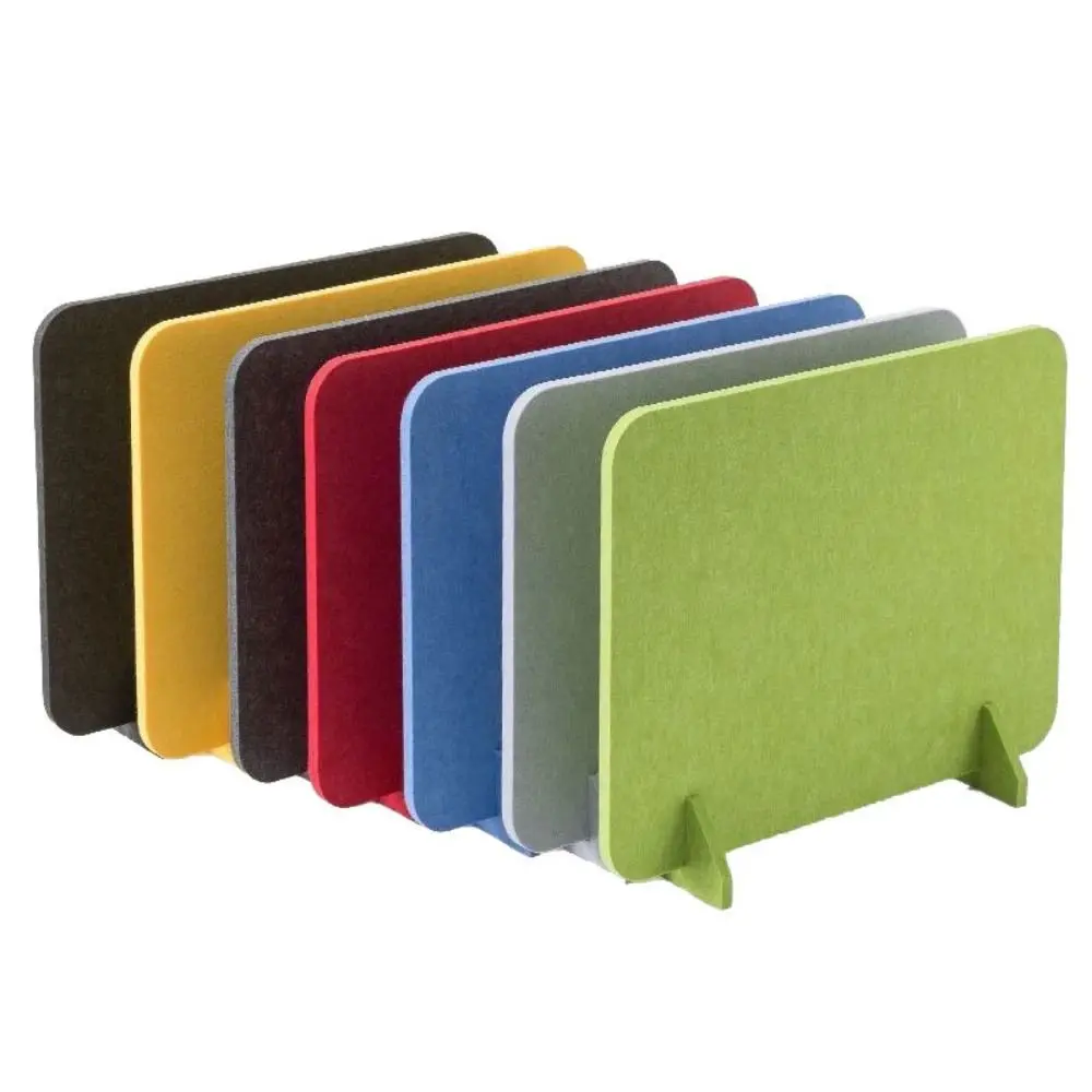 New Acoustic Student Desk Divider Felt Thickened Exam Baffle Desk Screen for Student Desktops in Classroom