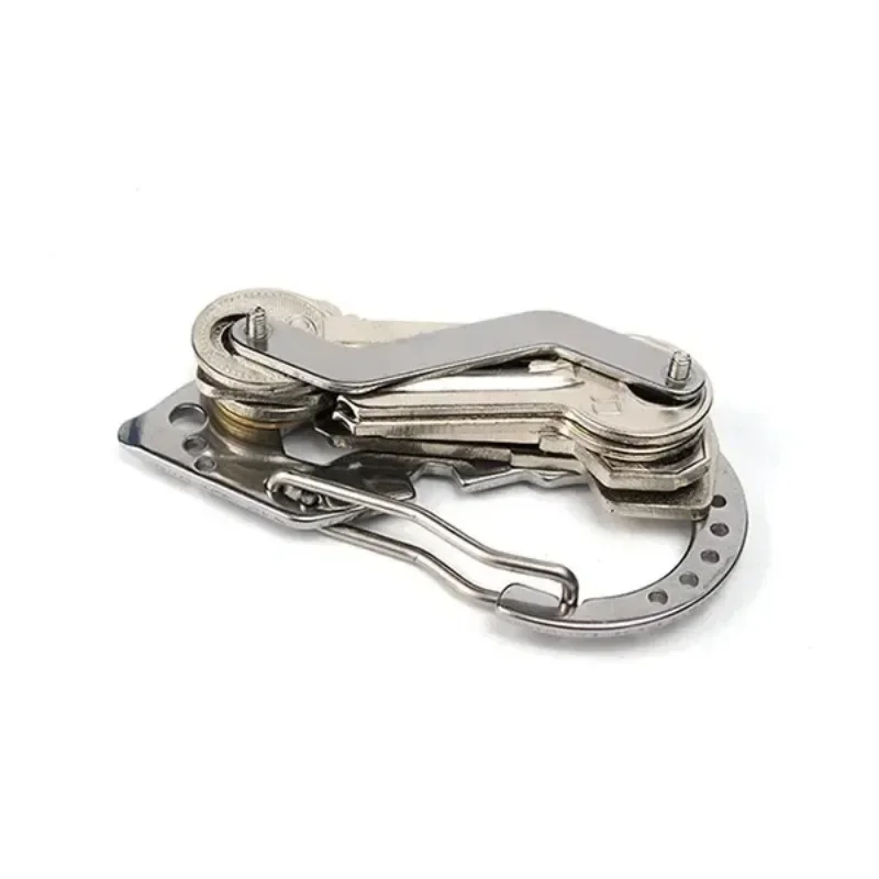 Edc Pocket Key Organizer Bottle Opener Outdoor Portable Keys Holder Keyring Wallets Car Key Chain Collector Accessories Tools