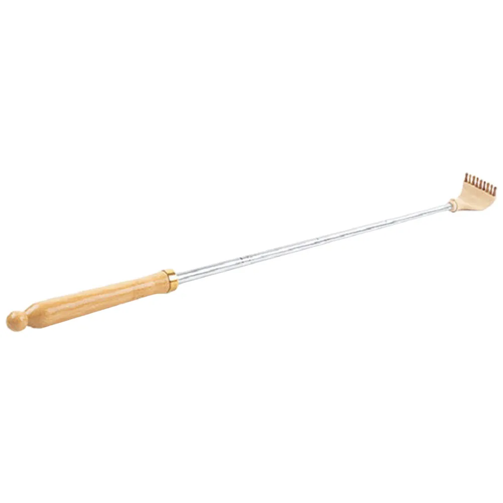 

Регулируемый скребок для спины, деревянная длинная ручка, инструмент для облегчения зуда тела, практичный подарок для всех, автоматический скребок для спины