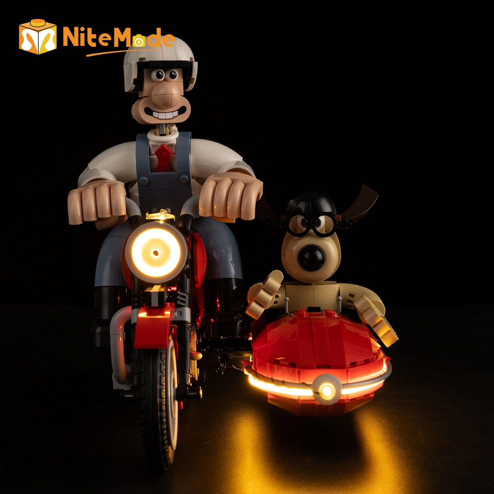 Led Light Set Suitable for LEGO Wallace & Gromit 21371 Building Blocks