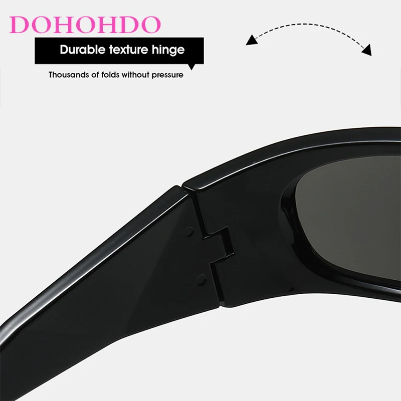 Retro Y2K Sports Sunglasses For Men Women Punk Fashion Trend Luxury Brand Design Punk Outdoor Cycling Goggles Eyeglasses UV400 - Image 4