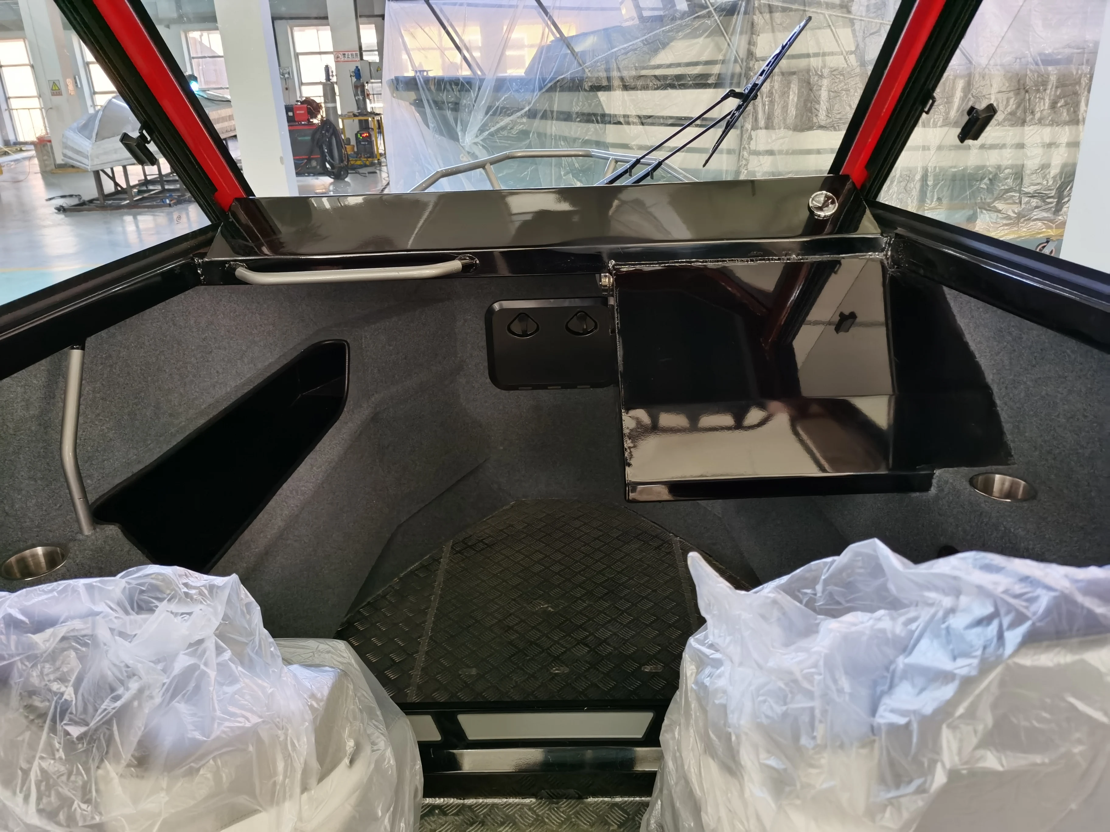 Aluminium-Schnellboot, 6 m, 20 Fuß, Easy Craft Cabin Cruiser, Fischerboot