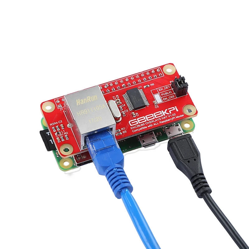 Zero ENC28J60 Raspberry Pi Adapter sieci moduł sieć Ethernet Adapter LAN Raspberry Pi Zero Zero W kompatybilny