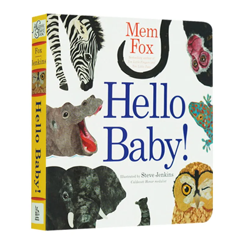 

Hello Baby, Mem Fox,Children's books aged 3 4 5 6, English picture books, 9781442434325