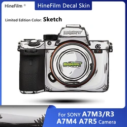 A7CR A7R5 A7R3 A7M4 Camera Sticker Decal Skin for Sony ILCE-7M4 A7III A7RV A7IV A7SIII A7C2 Premium Wraps Cases Protective Film