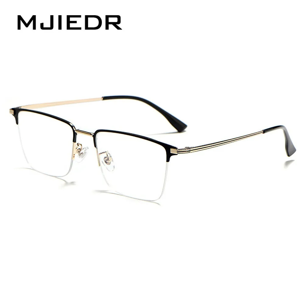 

Ultra Light Luxury Business Men Ultralight Pure Alloy Glasses Frame For Myopia Prescription Spectacles Half Frame Glasses