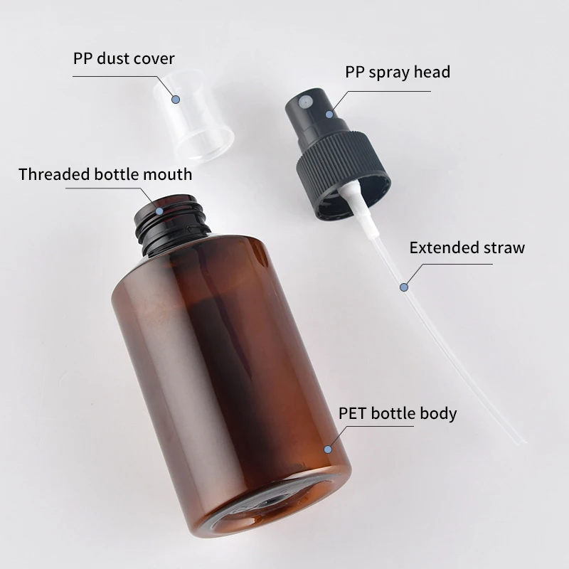 50/100/150ml Empty Refillable Makeup Spray Bottle Atomizer With Fine Mist Sprayer For Essential Oil Perfume Aromatherapy
