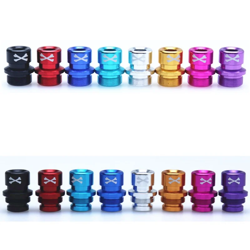 

1PC DotAio V1 V2 DOT1 DOT2 XBONE Drip Tip Colorful Aluminum Straw Joint