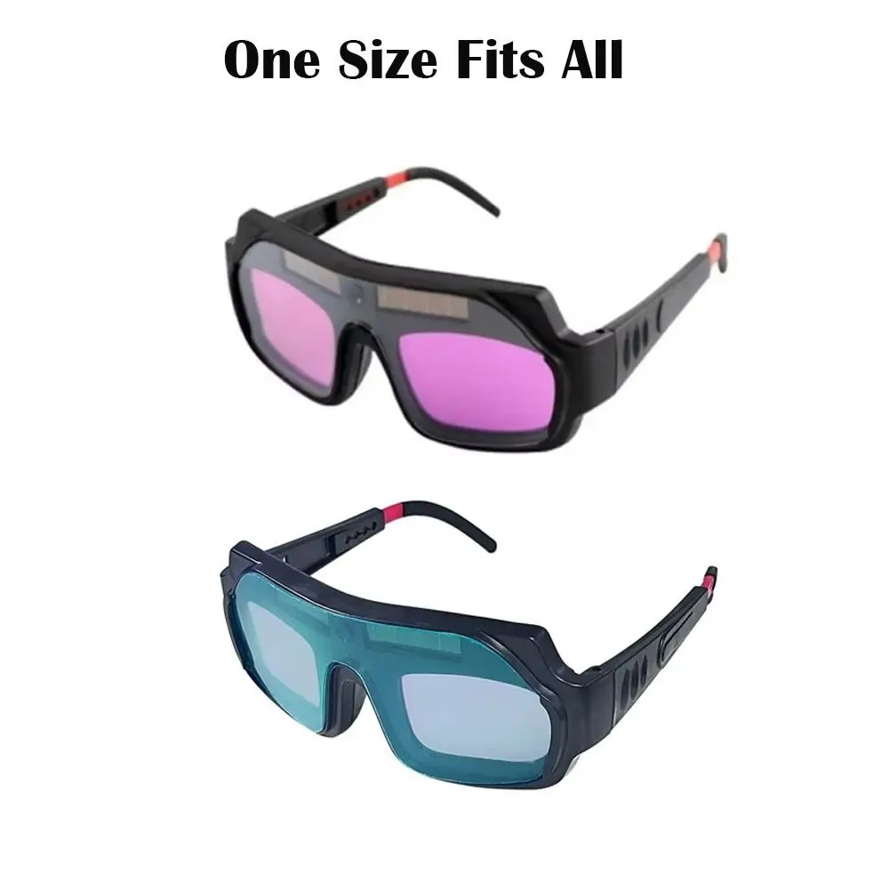 Solar Energy Welding Mask Anti-glare Auto Darkening Welding Helmet Eyes Goggle Adjustable Band Welding Protective Goggles