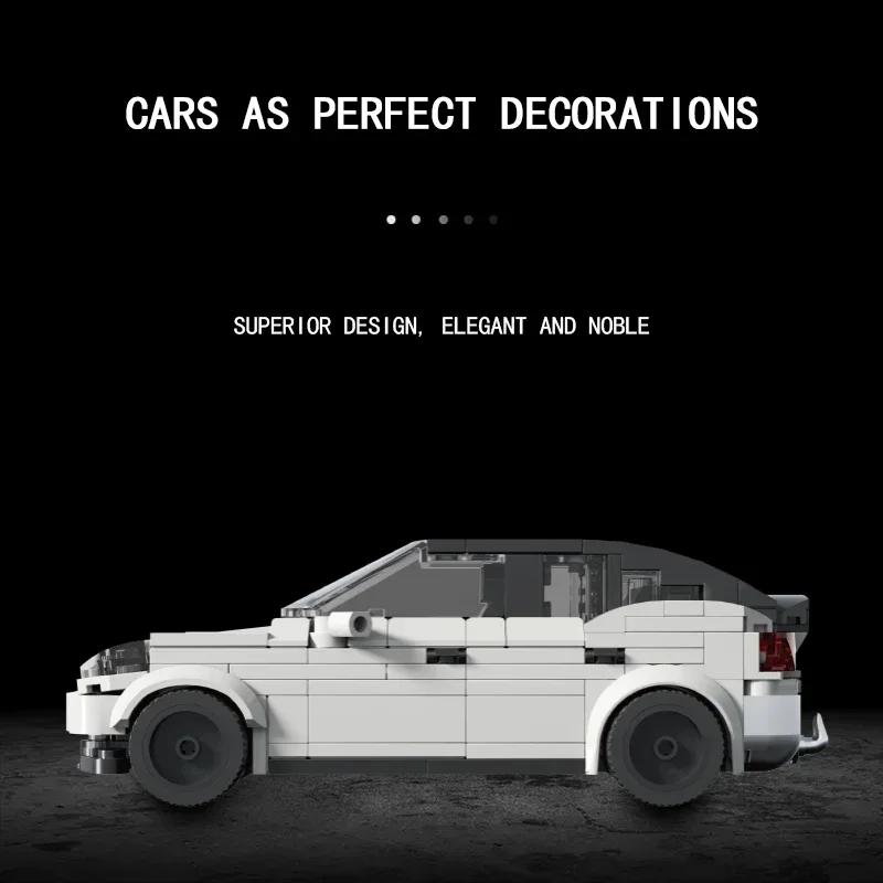 329 قطعة سيارات الدفع الرباعي اللبنات الكلاسيكية مدينة سيارة كهربائية نموذج الطوب الأطفال التعليمية الجمعية اللعب هدايا العيد