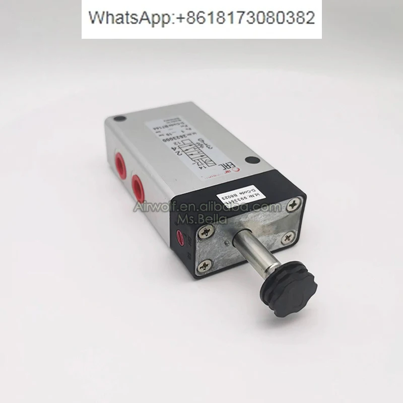 

2623000 26230773/2 and 5/2 Indirect solenoid drive Gas control Slide valve In-line solenoid valve