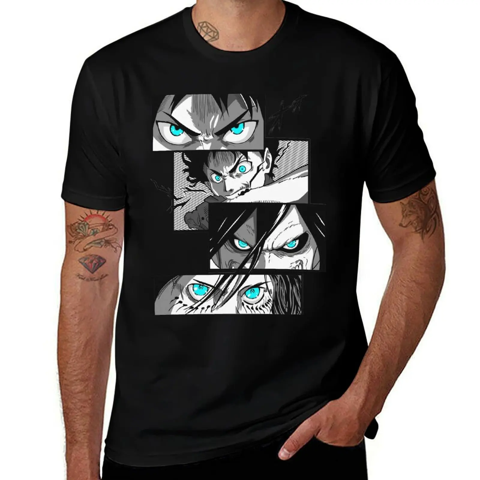 

Eren T-Shirt shirts graphic plus size tops boys animal print sublime t shirt men 100℅ cotton