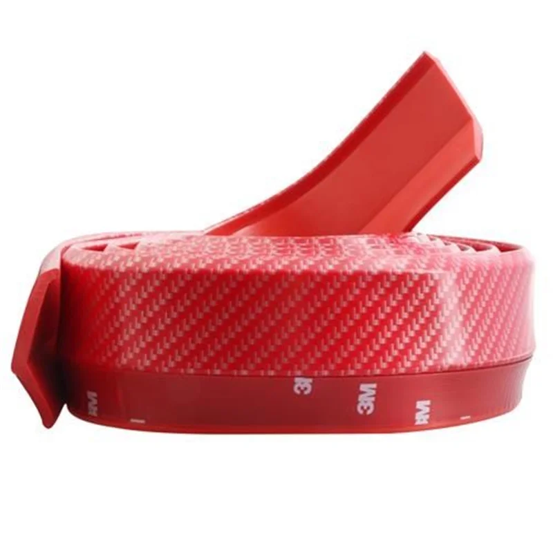 Auto Frontschürze Lip Gummi Universal Stoßstange Schutz Stoßstange Lip Streifen Auto Seite Rock Spoiler Lip Splitter Körper Rock Schutz – Detail 12