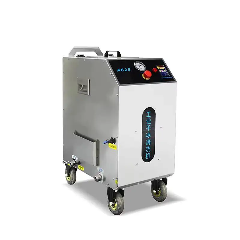 Efficiency Blaster With Engine PQ-A625i 0.75KW 220V High Capacity Environmental Industrial Dry Ice Cleaning Device