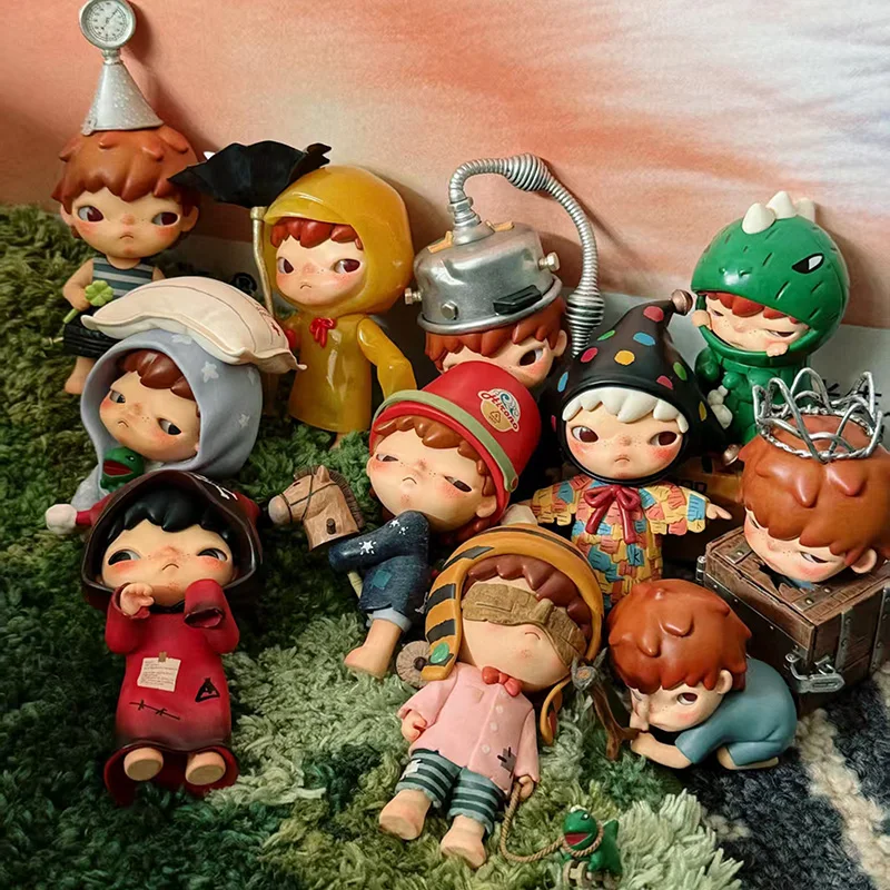 

POP MART Hirono Echo Series Blind Box Guess Bag Original Toys Doll Cute Ornaments Gift