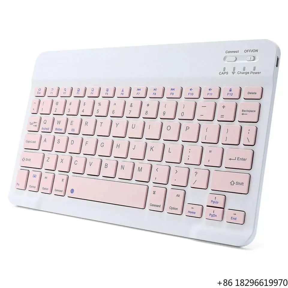 81 Keys Portable Three Fold Bluetooth Wireless Keyboard Universal Laptop Tablet Phone