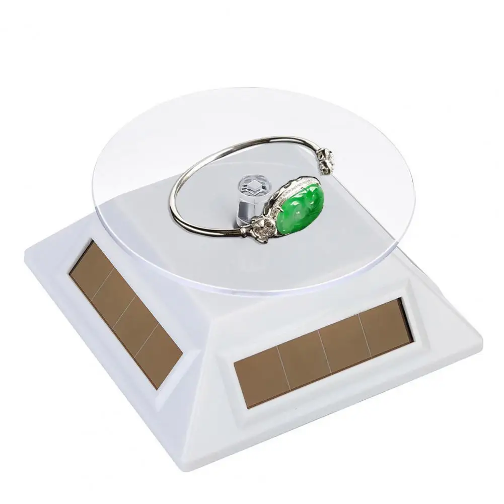 Rotating Display Stand  Durable Figures Jewelry Rotating Display Stand  Long Service Life Display Turntable