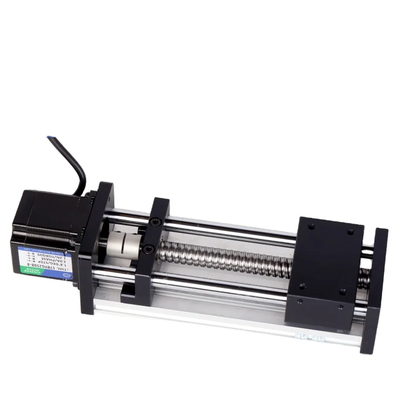 Double-Line Rail Linear Bearing Module Ball Screw Intelligent Motion Platform Track for Laser Cutting